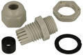 Cable gland; DP9/H; polyamide; IP68; light gray; PG9; 4,5÷7mm; 15,3mm; with PG type thread; Ergom; RoHS