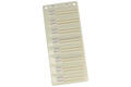 Resistors set; 640szt.; thick film; ZR-0805-640; 0,1W; 1÷10000000ohm; 5%; 0603; surface mounted (SMD)