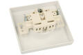 Socket; AC power; CEE 7/5; GPt-16 Jw BI; plaster embedded; 16A; 250V; screw; TIMEX-ELEKTRO; RoHS; IP20