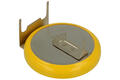 Rechargeable battery; Li-Ion; LIR2032H-1GU; 3,6V; 60mAh; 20x3,2mm; 3 pins; for PCB horizontal; Kinetic; 2032