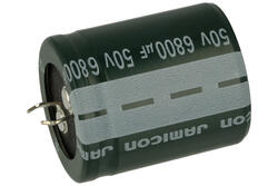 Capacitor; SNAP-IN; electrolytic; 6800uF; 50V; HT; HTW682M1HP35M; 20%; diam.30x35mm; 10mm; through-hole (THT); bulk; -40...+105°C; 3000h; Jamicon; RoHS