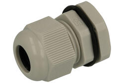 Cable gland; DP13/H; polyamide; IP68; light gray; PG13,5; 8÷12mm; 20,4mm; with PG type thread; Ergom; RoHS