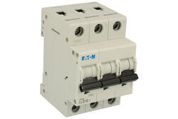 Over current breaker; modular; PL6-D16/3; 16A; 230V AC; 3 ways; D; DIN rail mounted; screw; Eaton; RoHS