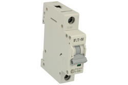 Over current breaker; modular; HN-C20/1; 16A; 230V AC; 1 way; C; DIN rail mounted; screw; Eaton; RoHS