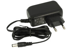 Power Supply; plug; ER18W09V; 9V DC; 2A; 18W; straight 2,1/5,5mm; black; 90÷264V AC; MW Power