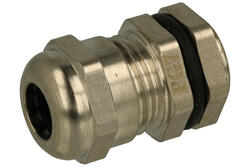 Dławnica; PGF-7 Metal Cable Gland; mosiądz niklowany; IP68; PG7; 3÷6mm; 12,5mm; Howo; RoHS