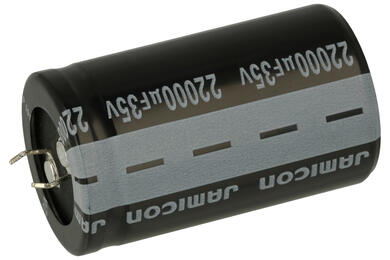 Capacitor; SNAP-IN; electrolytic; 22000uF; 35V; HS; HSW223M1VP50M; 20%; fi 30x50mm; 10mm; through-hole (THT); bulk; -40...+105°C; 2000h; Jamicon; RoHS