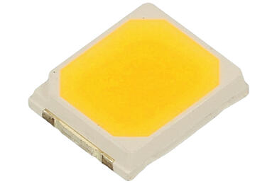 Power LED; A-2835H431W-S1-08HR3; white; 24lm; 120°; rectangular; 3,1V; 60mA; 0,2W; (warm) 3000K; surface mounted; Ledia; RoHS