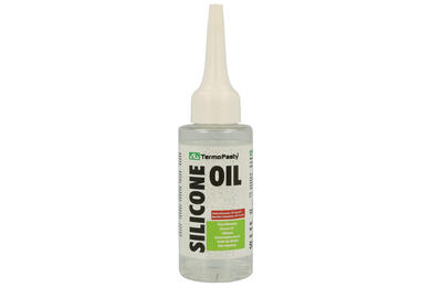 Silicone oil; lubricating; zabezpieczający; AGT-014; 50ml; liquid; lubricator; plastic container; AG Termopasty