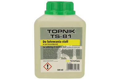 Topnik; do lutowania; TS81/500ml AGT-082; 500ml; płyn; butelka; AG Termopasty