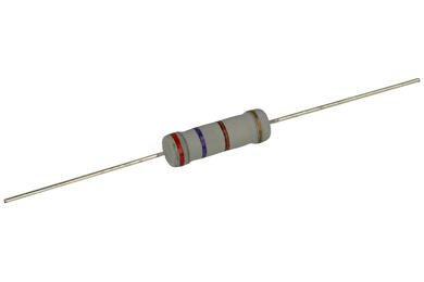 Resistor; metal oxide; R2W5%270R; 2W; 270ohm; 5%; 0516; through-hole (THT); RoHS