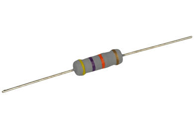 Resistor; metal oxide; R3W5%47k; 3W; 47kohm; 5%; 0617; through-hole (THT); RoHS