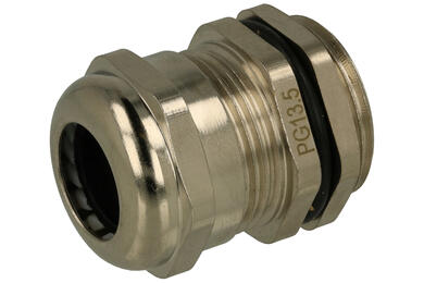 Dławnica; PGF-13,5 Metal Cable Gland; mosiądz niklowany; IP68; PG13,5; 6÷12mm; 20,4mm; Howo; RoHS