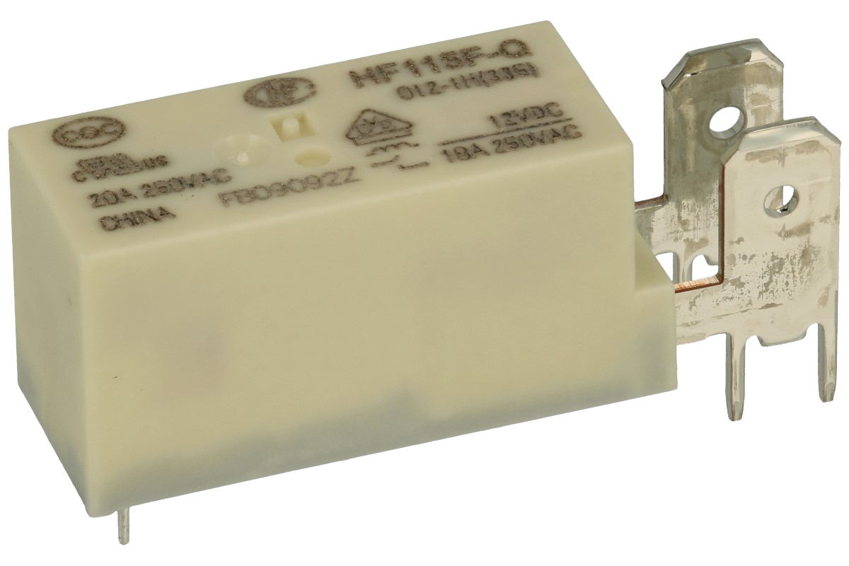 Relais électrique HF115F 24V 20A 6 Broches - Pour L'automatisation Et Le Contrôle Industriel