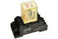 Relay socket; SH4Z-14TB; DIN rail type; panel mounted; black; without clamp; Onpow; RoHS; Compatible with relays: R4