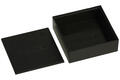 Enclosure; multipurpose; G404013B; ABS; 40mm; 40mm; 13mm; black; snap; pressed lid; Gainta; RoHS; UL94-HB
