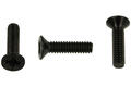 Screw; M2X8/D965B; M2; 6,8mm; 8mm; conical; philips (+); galvanised steel; blackened; D965; Kraftberg; RoHS
