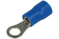 Cord end terminal; M4; ring; insulated; 01103-RVS2-4; blue; straight; for cable; 1,5÷2,5mm2; tinned; crimped