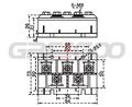 Mostek prostowniczy; 3-fazowy; MDS-100-12; 100A; 1200V; przykręcany; 80x40x32mm; Greegoo; RoHS