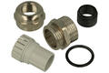 Cable gland; 19000005082; nickel-plated brass; IP68; natural; M20; 6÷12mm; with metric thread; Harting; RoHS