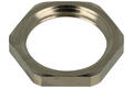 Nut; SKINDICHT SM‑M 20x1,5; nickel-plated brass; natural; M20; with metric thread; LappKabel; RoHS