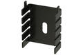 Heatsink; FK-222 SA; with hole; with 2 solder pins; blackened; 30m; U; 20K/W; 25,4m; 12,7m; Fischer Elektronik; RoHS