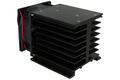 Heatsink; DY-MXW0; for 3-phase SSR; with fan 24V DC; with holes; 0,3K/W; blackened; 138mm; 85mm; 96mm; Firma Piekarz