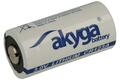 Bateria; litowa; CR123A; 3V; 1500mAh; fi 16,5x34mm; AKYGA; CR123A