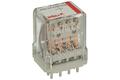 Relay; electromagnetic industrial; R15-2014-23-1024; 24V; DC; 4PDT; 10A; for socket; Relpol; RoHS