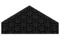Rubber feet; 7000001880; rubber; black; 5,1x11,2mm; self-adhesive; RoHS