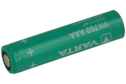 Rechargeable battery; Ni-Mh; Varta VH 700AAA; 1,2V; 700mAh; fi 10,5x43,7mm; Varta Microbattery; R3 AAA