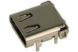 Gniazdo; USB C; KLS1-5424; USB 3.1; czarny; przewlekany (THT); kątowe 90°; KLS