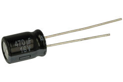 Capacitor; electrolytic; EEUFR1C471; 470uF; 16V; FR-A; diam.8x11,5mm; 3,5mm; through-hole (THT); bulk; Panasonic; RoHS