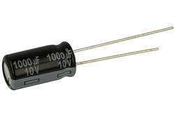 Capacitor; Low Impedance; electrolytic; EEUFR1A102L; 1000uF; 10V; FR-A; fi 8x15mm; 3,5mm; through-hole (THT); bulk; Panasonic; RoHS