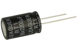 Kondensator; niskoimpedancyjny; elektrolityczny; EEUFR1H470; 47uF; 50VDC; FR-A; fi 6,3x11mm; 2,5mm; przewlekany (THT); luzem; Panasonic; RoHS