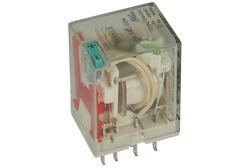 Relay; electromagnetic industrial; RER-S4C-D24; 24V; DC; 4PDT; 5A; for socket; Dinkle; RoHS