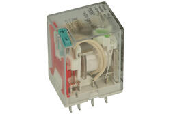 Relay; electromagnetic industrial; RER-S4C-D24; 24V; DC; 4PDT; 5A; for socket; Dinkle; RoHS