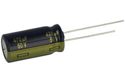 Kondensator; niskoimpedancyjny; elektrolityczny; EEUFC1H471; 470uF; 50V; FC; fi 12,5x25mm; 5mm; przewlekany (THT); luzem; Panasonic; RoHS