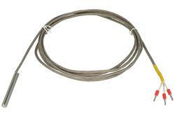 Sensor; temperature; A-PT100/150/G; resistive; with housing; cylindrical metal; PT100; with 1,5m cable; fi 6x50mm; 100Ohm; -30÷500°C