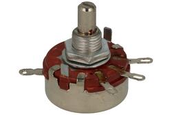 Potentiometer; shaft; single turn; mono; WTH118-1A 2W B10K; 10kohm; linear; 20%; 2W; axis diam.6,00mm; 20mm; metal; smooth; 270°; carbon film; solder; RoHS