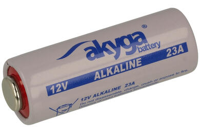 Bateria; alkaliczna; LR23A; 12V; 48mAh; fi 10,3x28,5mm; AKYGA; LR23