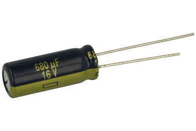 Capacitor; electrolytic; Low Impedance; EEUFC1C681L; 680uF; 16V; FR-A; diam.8x20mm; through-hole (THT); bulk; Panasonic; RoHS