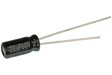 Kondensator; niskoimpedancyjny; elektrolityczny; EEUFR1H220; 22uF; 50V; FR-A; fi 5x11mm; 2mm; przewlekany (THT); luzem; Panasonic; RoHS