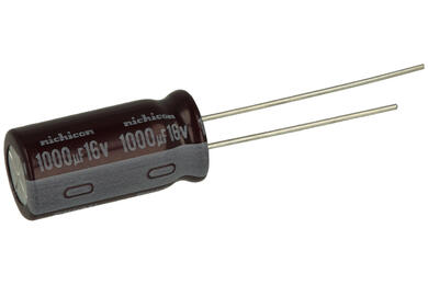 Kondensator; elektrolityczny; niskoimpedancyjny; UPW1C102MPD; 1000uF; 16V; UPW; fi 10x20mm; 5mm; przewlekany (THT); luzem; Nichicon; RoHS