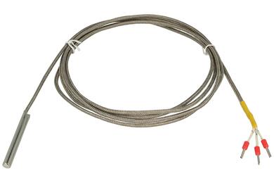 Sensor; temperature; A-PT100/150/G; resistive; with housing; cylindrical metal; PT100; with 1,5m cable; fi 6x50mm; 100Ohm; -30÷500°C