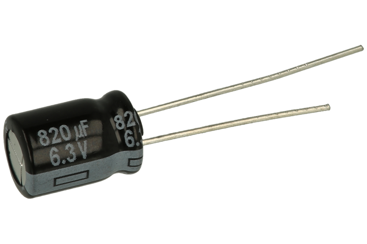 APSF2R5ELL821MF08S Organic Polymer Capacitor 820uF 2.5V UCC [4 Pieces]