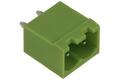 Terminal block; XY2500V-D-02P; 2 ways; R=5,00mm; 12mm; 12A; 300V; through hole; straight; closed; green; Xinya; RoHS