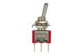 Switch; toggle; T80-8013-T1-B1-M2; 2*1; ON-ON; 1 way; 2 positions; bistable; panel mounting; through hole; 2A; 250V AC; red; 13mm; Highly; RoHS