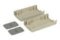Enclosure; for instruments; G434; ABS; 90mm; 50mm; 32mm; IP54; light gray; dark gray ABS ends; Gainta; RoHS