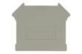 End cover; for DIN rail terminal blocks; PC2.5-D; grey; Degson; RoHS
